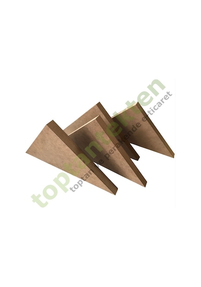 Kontreko Üçgen 20X20 Ham Mdf