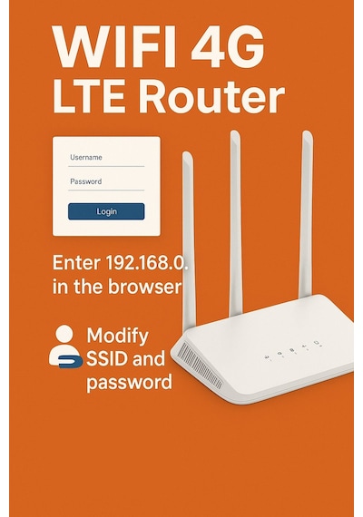 4g Modem - Wifi 4g Lte Router Tak-çalıştır Mobil İnternet Çözümü