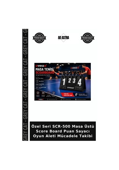 Özel Seri Scr-500 Masa Üstü Score Board Puan Sayacı Oyun Aleti Mücadele Takibi