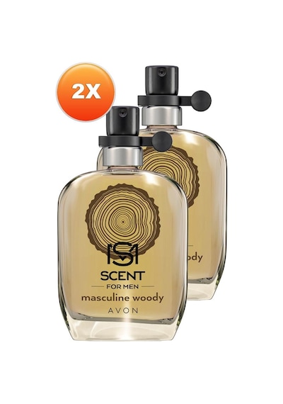 Avon Scent Masculine Woody Erkek Parfüm EDT 2 x 30 ML