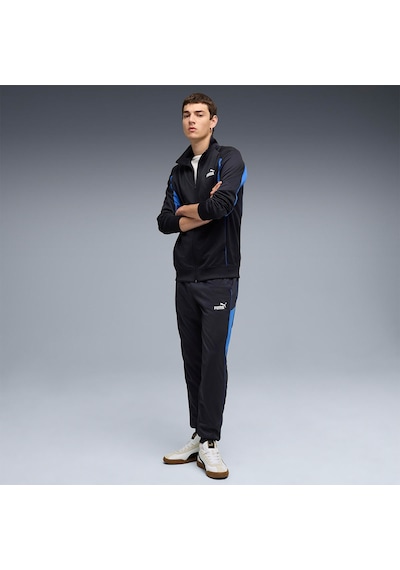 Puma Sport Poly Track Erkek Lacivert Dik Yaka Ceket Lacivert