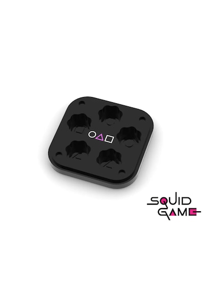 Squid Game Gonggi 5 Taş Oyun Seti, Özel Kare Kutulu, Ağır Taşlı V