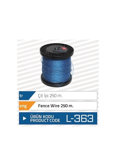 Çit İpi 250 Metre