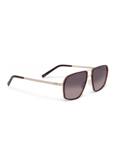 Görüşbaz Pilook Unisex Erkek Güneş Gözlüğü Uv400 Koruma Kare Model Lunaflex Serisi Desenli