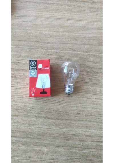 Ge Classic 25w E27 Duy Şeffaf Cam Akkor Klasik Ampul