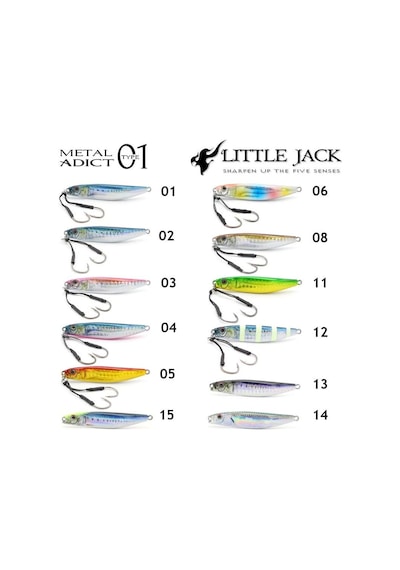 Little Jack Metal Adict 01 65 Mm 30 Gr Jig Yem