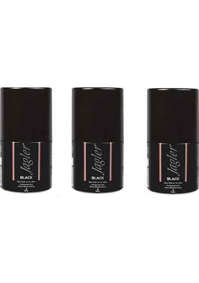 Jagler Black Erkek Roll-On Deodorant 50 ML x 3