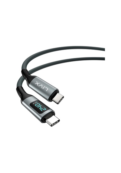 Thunderbolt 4 Type C To Type C 240w Hızlı Şarj 8k 60hz Görüntü Aktarımı 40gbps Veri Transferi Pd3.1 Led Göstergeli 1.5 Metre Örgülü Kablo Ard-015 1.5 Metre
