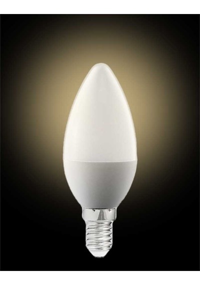 10 Adet Çok Kaliteli E14 Duy 7 Watt, 3000 Kelvin Led Ampul Gün Işığı Renkli E14 Duy Led Avize Ampulü