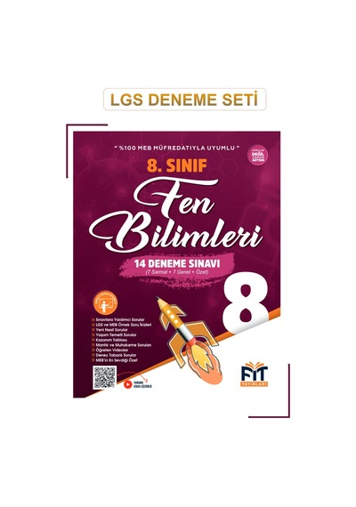 Lgs Branş Deneme Seti Türkçe, Matematik, Fen, İngilizce, T.c. İnkılap Deneme Seti Kitapları
