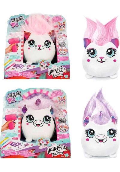 45541 Sun-cnl-hobi Set Aırbrush Plush Haır Iffıc Squıshy Bo 2a