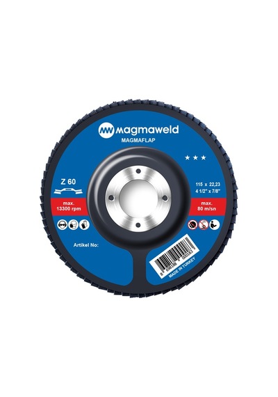 Magmaflap Flap Disk 60 Kum-Zr 115 X 22 (Mm)