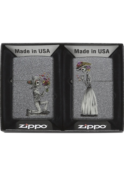 Zippo Day Of Dead Skulls Set Çakmak - 28987-000004