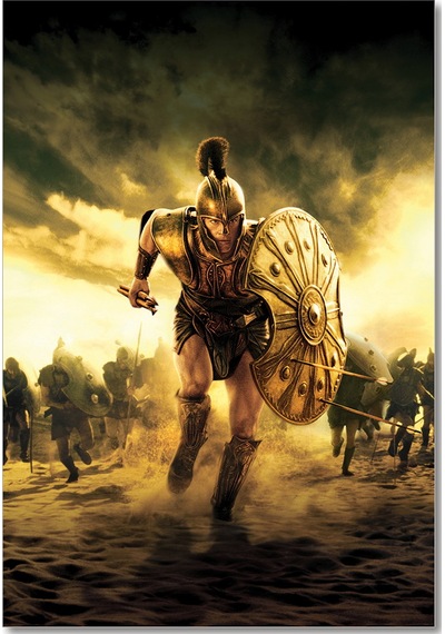 Cakasepetim Troy Achilleus Brad Pitt Ahşap Mdf Tablo