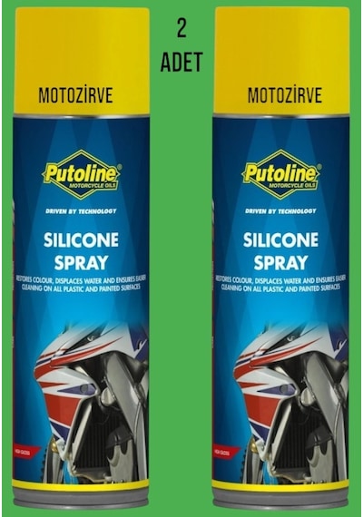 Putoline Parlak Boya İçin Silikon Sprey Parlatıcı Cila 500ml 2 Adet