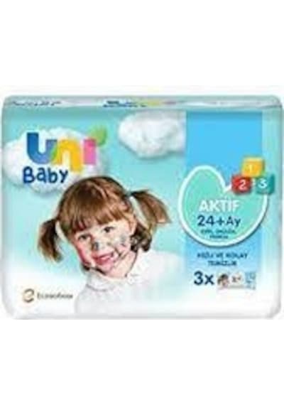 Unı Baby Aktıf Sımple Clean 3X52 Adet