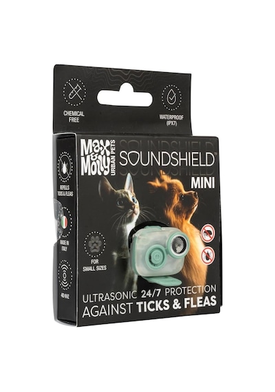 Max & Molly Soundshield Mını Ultrasonik Pire Ve Kene Kovucu Tasma - Jade