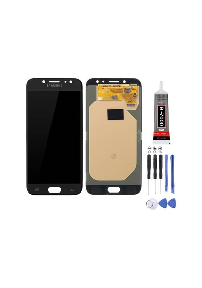 Samsung J7 Pro J730 Uyumlu Lcd Ekran Oled Siyah + Montaj Kiti