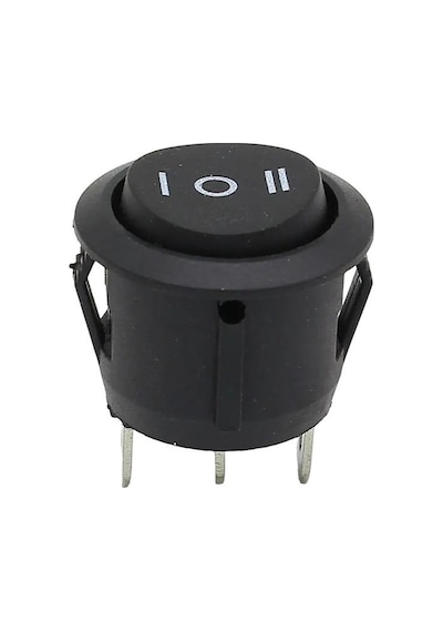 Ic-134 Yuvarlak Işıksız On-off-on 3p Anahtar