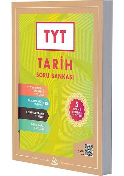 TYT Tarih Soru Bankası -  Marsis Yayınları