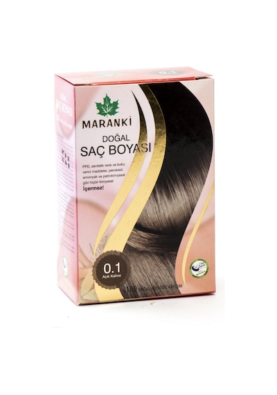 Maranki Doğal Saç Boyası 0.1 Açık Kahve
