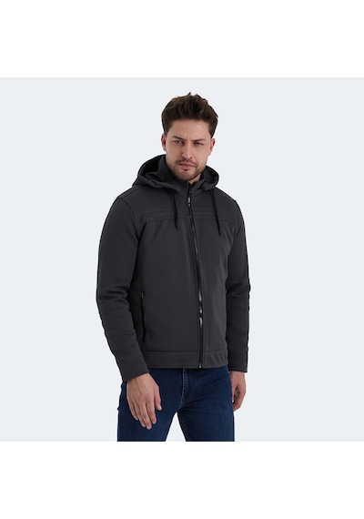 Slazenger HENDRIKKO Erkek Mont &amp; Kaban Koyu Gri