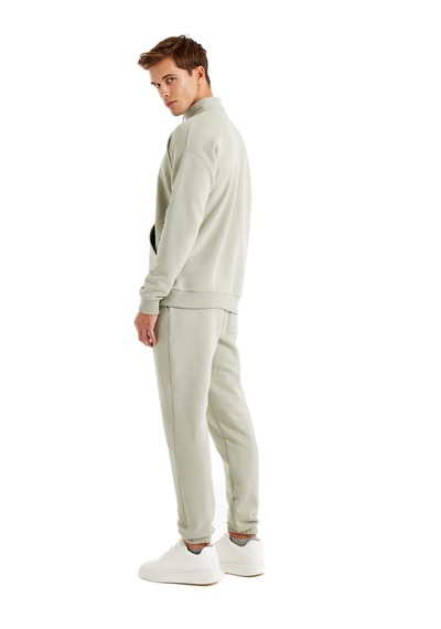 Blackspade Erkek Sweatshirt 40620 - Yeşil Yeşil