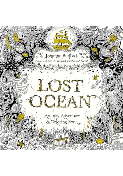 Lost Ocean: An Inky Adventure And Coloring Book For Adults Penguin Books Usa