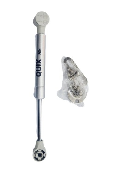 Gazlı Piston 80 Nw Kısa 20 Cm Gri Açık Gri