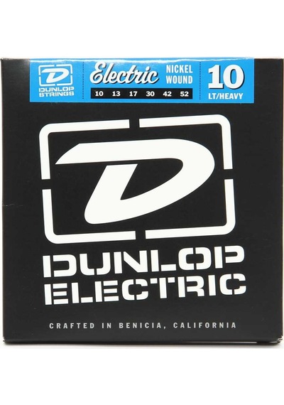Jim Dunlop Den1052 Nickel Wound Lt Heavy Elektro Gitar Teli 10-5
