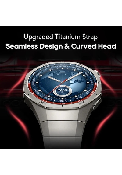 Huawei Watch Gt 6 Pro 46mm Kordon Baklalı Metal Kordon Titanyum Saate 1e-1 Uyum+kısıltma Apratı