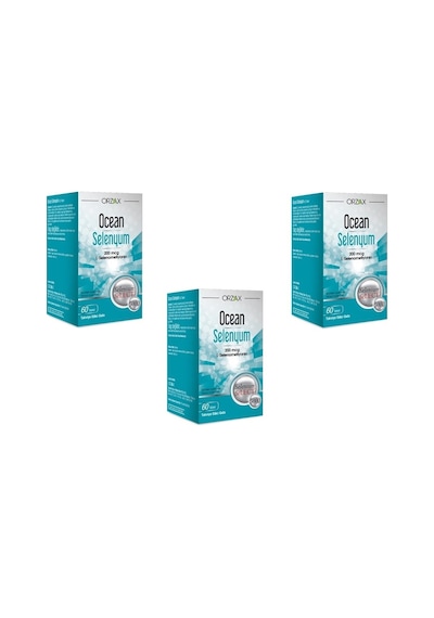 Ocean Selenyum 200 Mcg 60 Tablet 3 Adet
