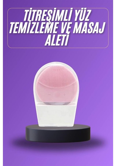 Titreşimli - 931 - Yüz Masaj Aleti Titreşimli Makyaj - Csmo-tex - Temizleme Cihazı