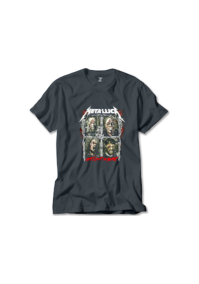 Metallica Spitout The Bone Lacivert Tişört