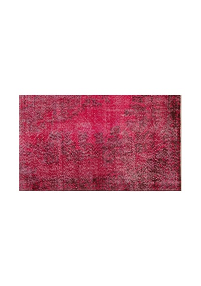 El Dokuması Vintage Yün-pamuk Kırmızı Halı 34718 168 X 280 Cm