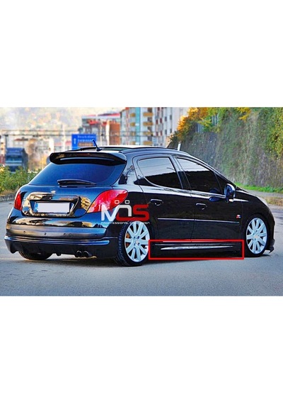 Peugeot 207 Uyumlu R Marşpiyel Sağ Sol Tk Fiberglass Boyasız
