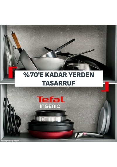 Tefal Ingenio Explore Fusion Core 9x Büyük Set Çok Renkli