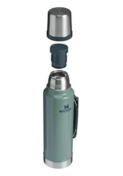 Stanley The Legendary  Klasik Vakumlu 1.4 L Çelik Termos Koyu Yeşil