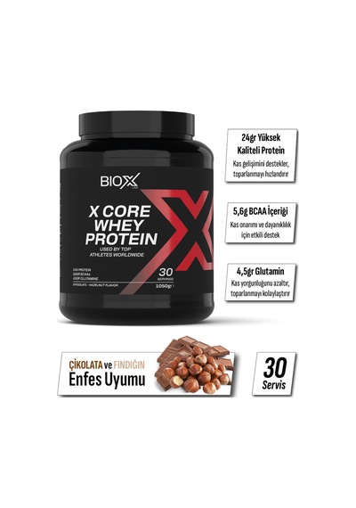 Whey Protein Çikolata&fındık Protein Tozu 30 Servis 1050 Gr + Kreatin 50 Servis 150 Gr + Shaker Çikolata - Fındık