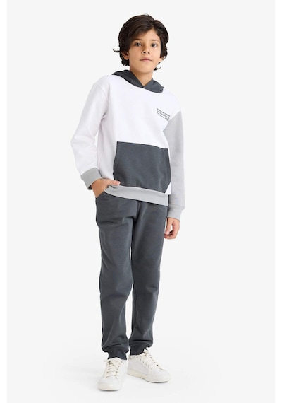 Defacto Erkek Çocuk 2li Takım Baskılı Kapüşonlu Sweatshirt Jogger Eşofman Altı C8316a825cwwt36 Beyaz-wt36 Defacto Erkek Çocuk 2li Takım Baskılı Kapüşonlu Sweatshirt Jogger Eşofman Altı C8316a825cwwt36 Beyaz-wt36