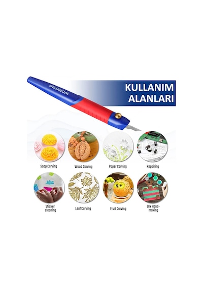 Workpro Wp219005 14 Parça Profesyonel Hobi Maket Bıçağı Seti Fr Wp219005