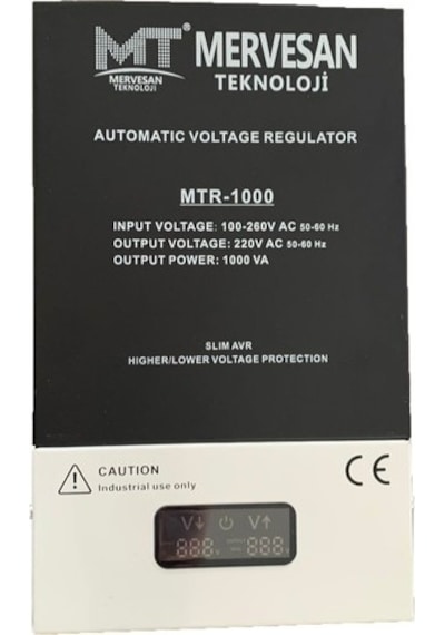 Mervesan Mtr-1000 Otomatik Voltaj Regülatörü