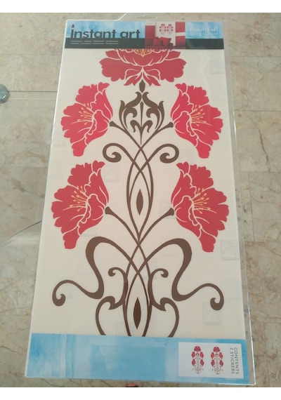 Readyroll Floral Kendinden Yapışkanlı Dekoratif Duvar Süsü N11.261