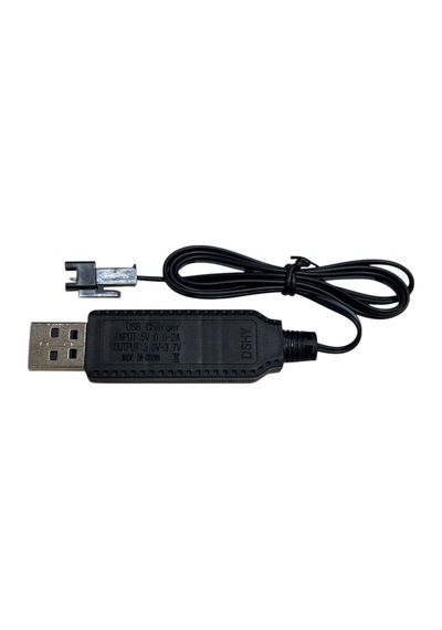 3.7v Li-ion Sm-2p Soket Oyuncak Bataryası Usb Şarj Kablosu