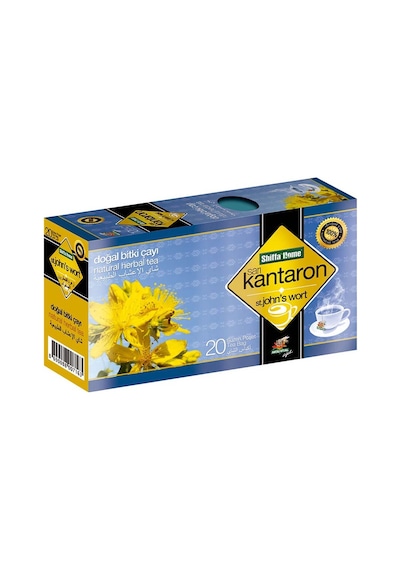 Shiffa Home Sarı Kantaron Doğal Bitki Süzen Poşet Çay 20 x 1.5 G