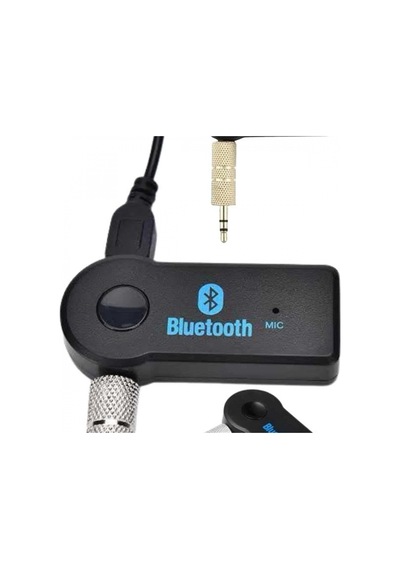 Bluetooth Aux Araç Kiti V3.0 + Edr Stereo Müzik Alıcı 10 Metre Bağlantı Ve Mini Usb Şarjlı