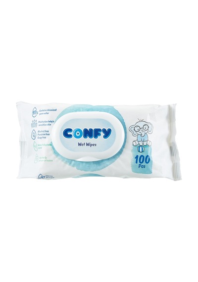 Confy Natural Care Sensitive Islak Mendil 100 Yaprak