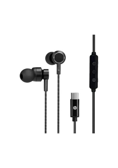 Kablolu Kulak İçi Mikrofonlu Kulaklık Type-c Pc Telefon Uyumlu Ses Kontrollü Siyah Dhh1127bk Diğer