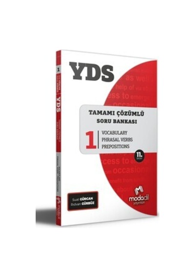 Yds Soru Bankası-1 Vocabulary Çözümlü 12. Baskı Yayınları