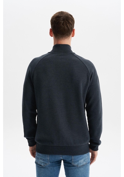 AR-MA Arma Erkek Regular Fit Basic Reglan Kollu Selanik Sweatshirt Karbon Fırçalı, Dik Yaka, Tam Fermuar, Cepli, Pamuk Polyester K30324698202 Gri AR-MA Arma Erkek Regular Fit Basic Reglan Kollu Selanik Sweatshirt Karbon Fırçalı, Dik Yaka, Tam Fermuar, Cepli, Pamuk Polyester K30324698202 Gri